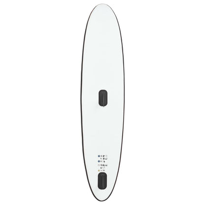 Prancha de Paddle SUP com Vela e Remo - 330cm - Preto e Branco