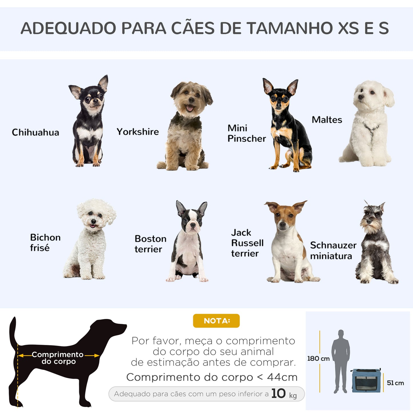 PawHut Transportadora para Cães e Gatos Bolsa Portátil e Dobrável para Animais de Estimação Transportadora com 3 Portas e Almofada Suave 69x51x51cm Azul