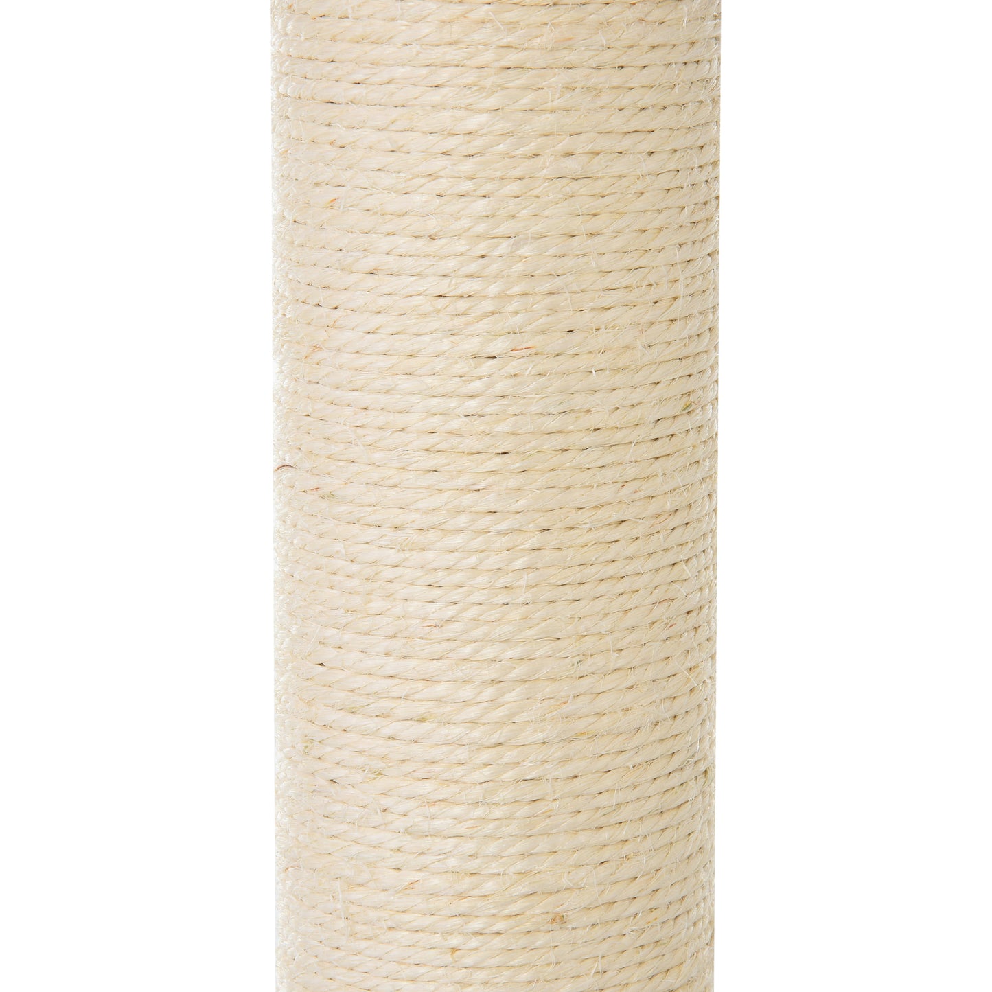 PawHut Arranhador para Gatos de Chão ao Teto 43x27x228-260 cm Torre para Gatos com Altura Ajustável 4 Plataformas e Poste de Sisal Marrom Escuro