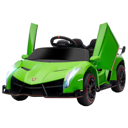 Carro Elétrico Lamborghini 12V - 7 km/h - Verde