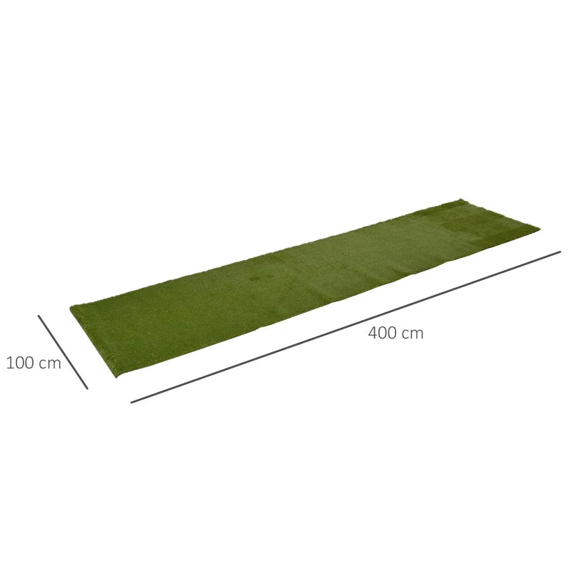 Relva Artificial 1x4m com 30mm de Altura