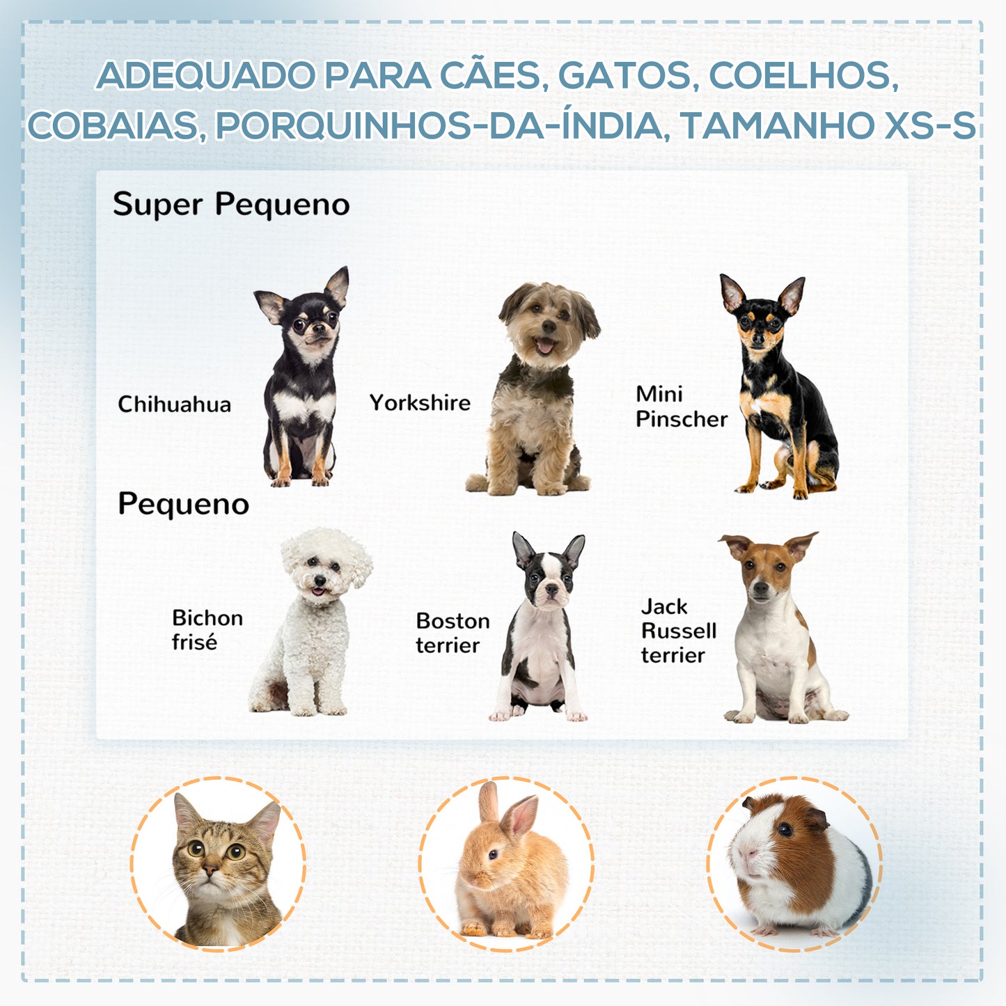 PawHut Parque para Cães de 8 Painéis Parque para Animais de Estimação com Bolsa de Transporte Parque Animais Portátil para Gatos Coelhos Ø154x76cm Azul