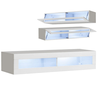 Conjunto de muebles Kaira 2A blanco (1,6m)