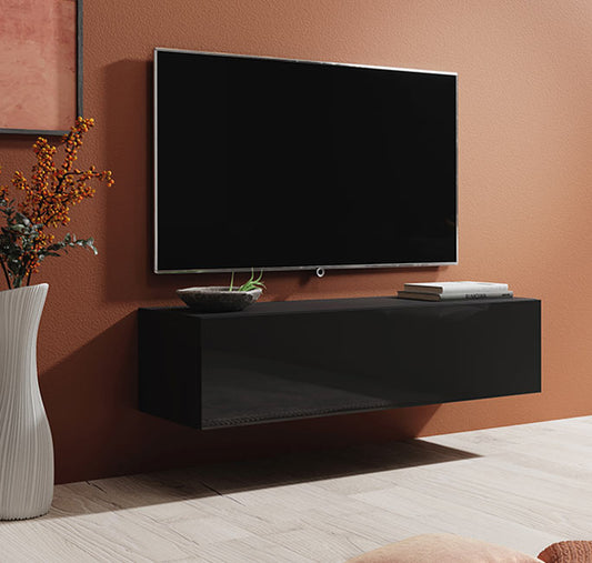 Mueble TV modelo Baza 120x30 en color negro