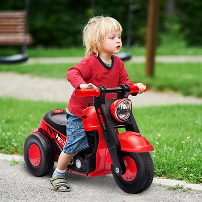 AIYAPLAY Carro Andador para Bebés acima de 2 Anos Mota Carro Andador com Música Bolhas Carga 30 kg 80x35,5x42 cm Vermelho