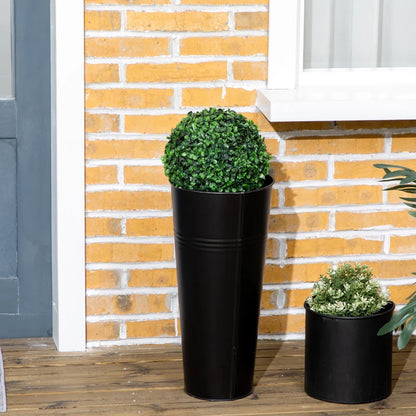 Conjunto de 2 Plantas Artificiais Buxos de 60cm