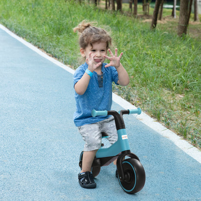 AIYAPLAY Bicicleta sem Pedais para Crianças acima de 18 Meses Bicicleta Infantil para Bebé com Assento Ajustável em 30-36,5 cm Rodas de Ø19 cm Carga 25 kg 66,5x34x46,5 cm Azul