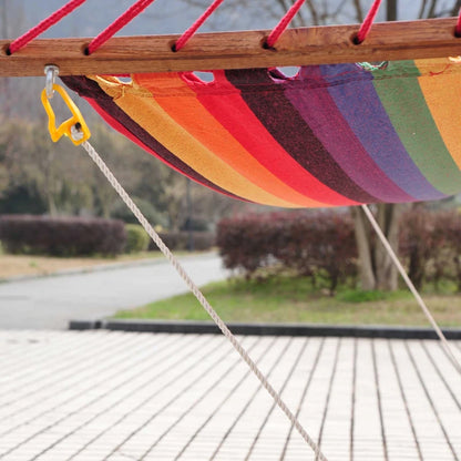 Cama de Jardim Tricolor com Suporte de Madeira de Lariço