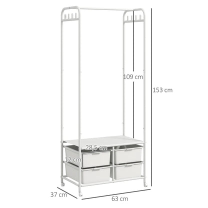 Charriot Dalton de 153 cm - Design Nórdico