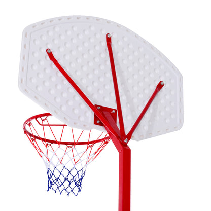 Cesto de Basquetebol com Altura Ajustável de 210-260cm - Leva-Me Contigo - Móveis & Decoração