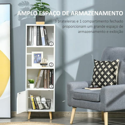 Estante Swuite - Branco - Design Nórdico - Leva-Me Contigo - Móveis & Decoração