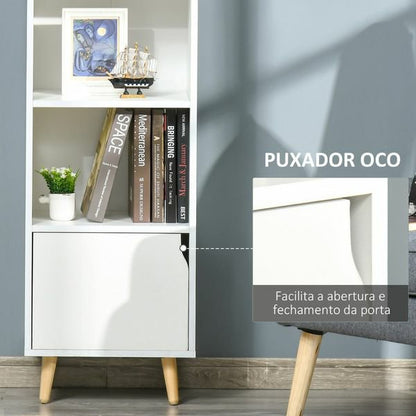 Estante Swuite - Branco - Design Nórdico - Leva-Me Contigo - Móveis & Decoração