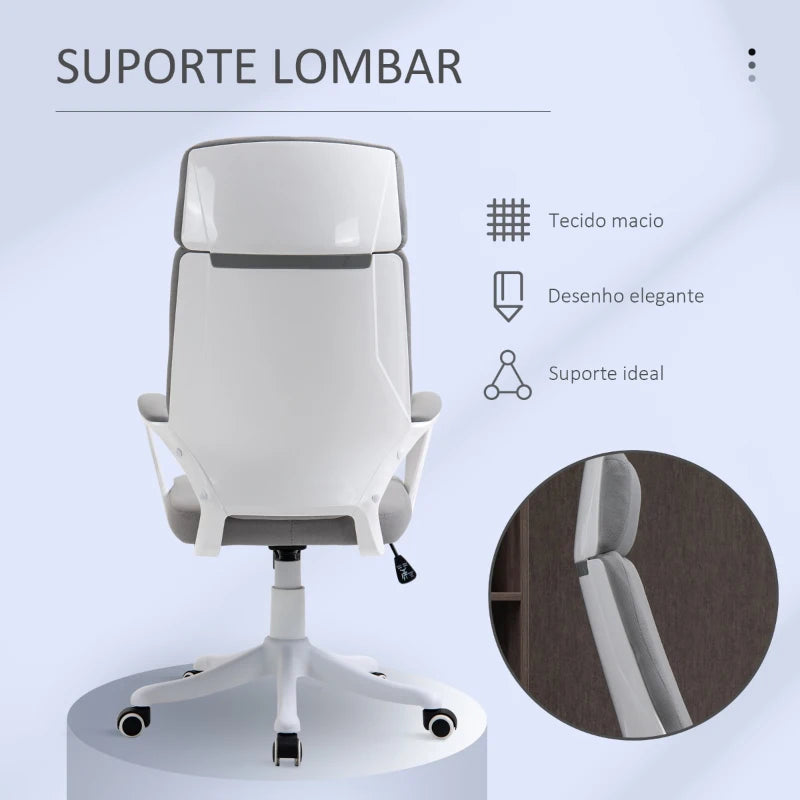 Cadeira Bispe Ergonómica com Apoio de Lombar - Design Moderno