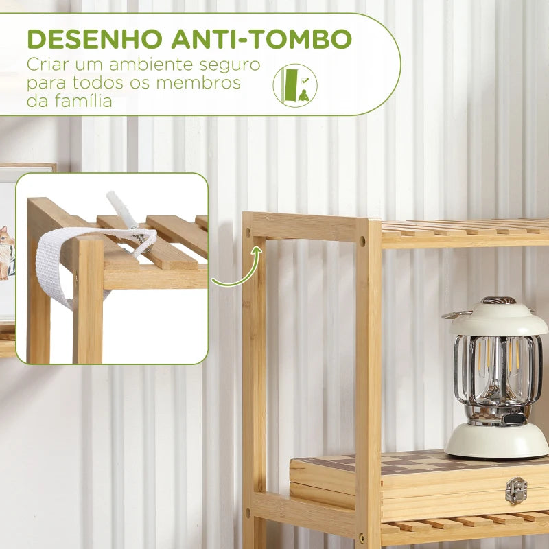 Estante Mix em Bambu - Design Natura