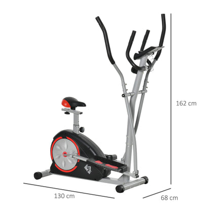 Bicicleta Elíptica com Inércia de 6kg e Resistência Magnética Regulável - HomeGym - Leva-Me Contigo - Móveis & Decoração