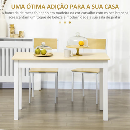 Mesa de Jantar Shallou - Design Moderno