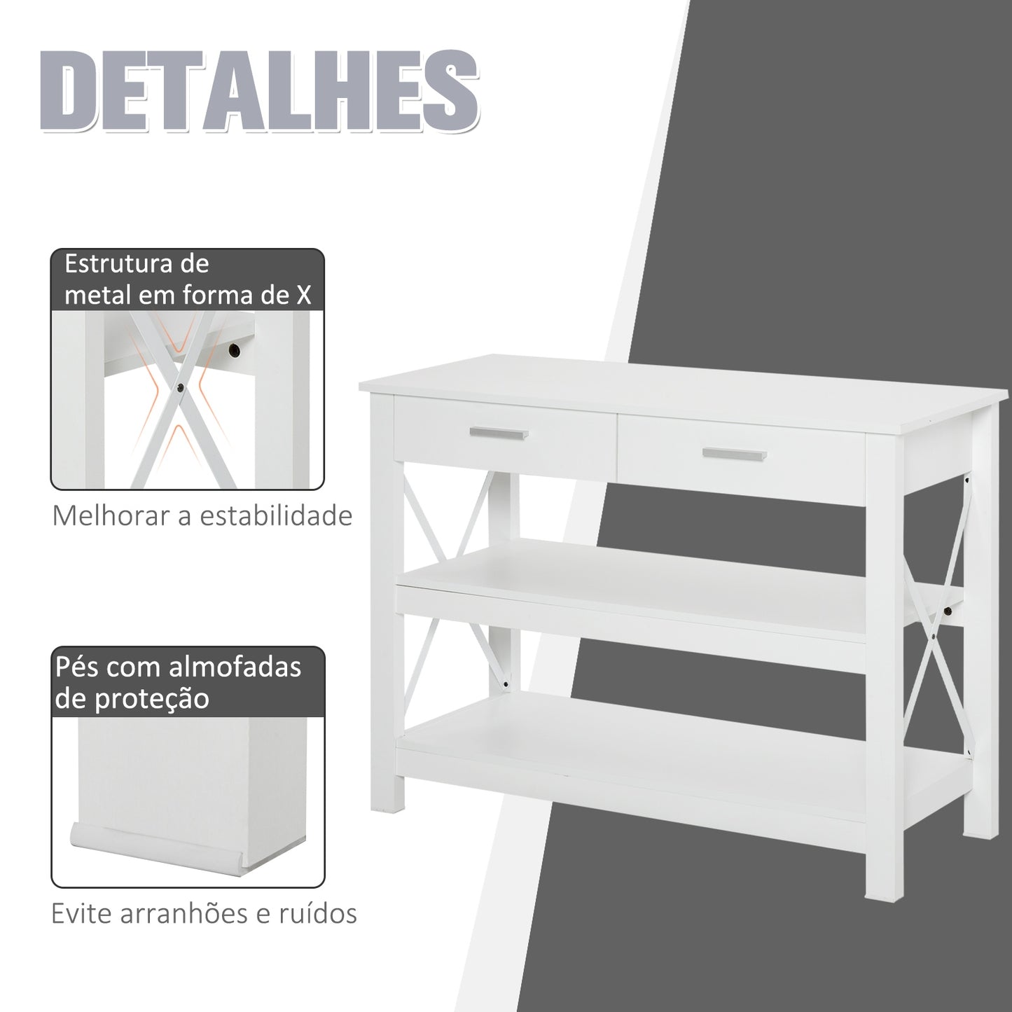 Consola de Entrada Om - Design Moderno - Leva-Me Contigo - Móveis & Decoração