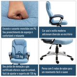 Cadeira de Escritório Ergonômica - Design Moderno - Leva-Me Contigo - Móveis & Decoração