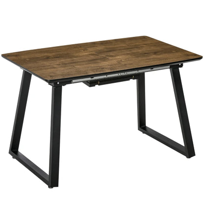 Mesa de Jantar Extensivel Salvatore - 120-160cm - Design Industrial