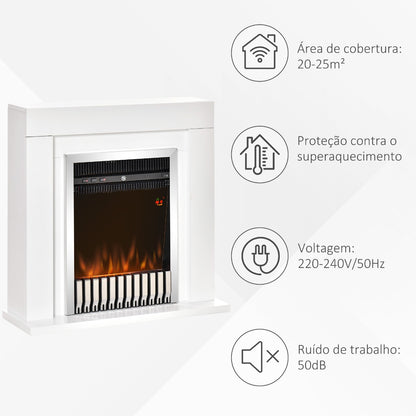 Lareira Elétrica de Aquecimento com Móvel Incluído e Controlo Remoto - Leva-Me Contigo - Móveis & Decoração