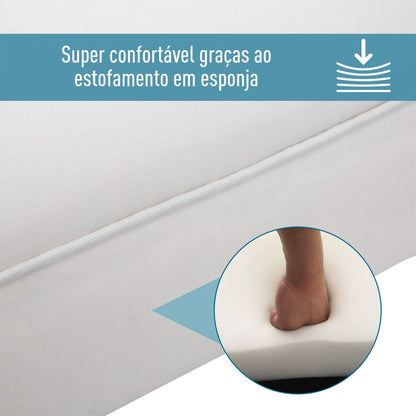 Banco Wissy - Branco - Design Moderno - Leva-Me Contigo - Móveis & Decoração