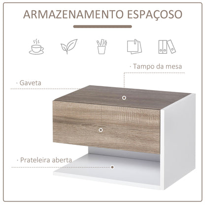 Conjunto de 2 Mesas de Cabeceira Levi - Design Moderno - Leva-Me Contigo - Móveis & Decoração