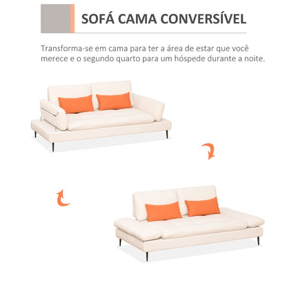 Sofá-Cama Lyon - Design Nórdico - Leva-Me Contigo - Móveis & Decoração