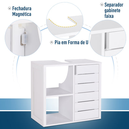 Móvel de Lavatório Fly Suspenso - Design Moderno - Leva-Me Contigo - Móveis & Decoração