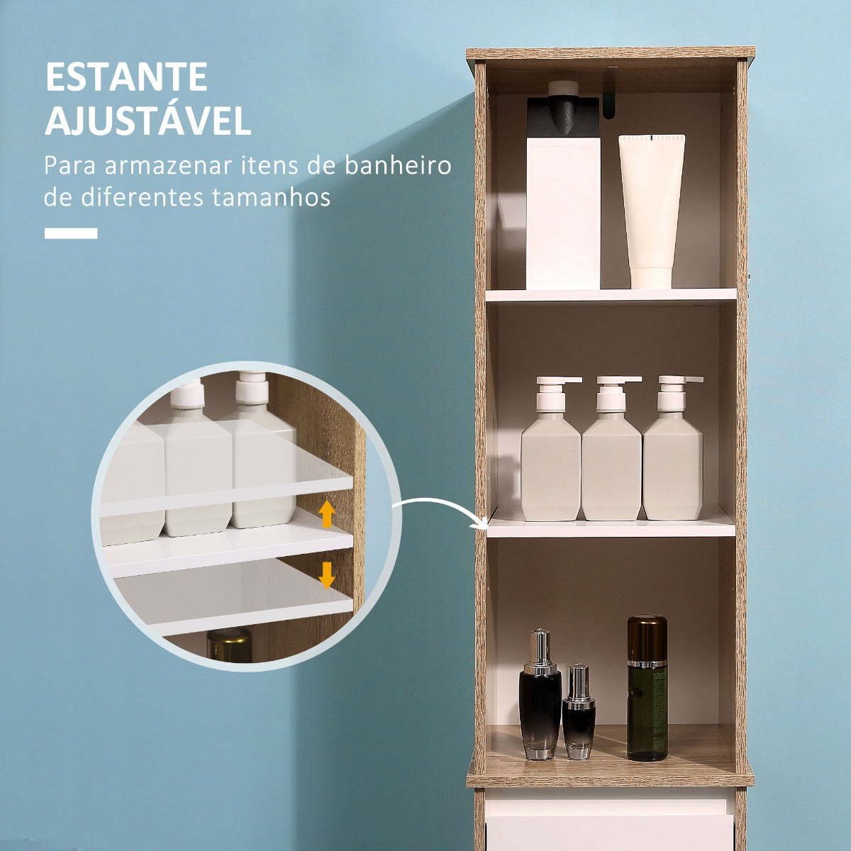 Armário Alto Talla - Design Minimalista - Leva-Me Contigo - Móveis & Decoração