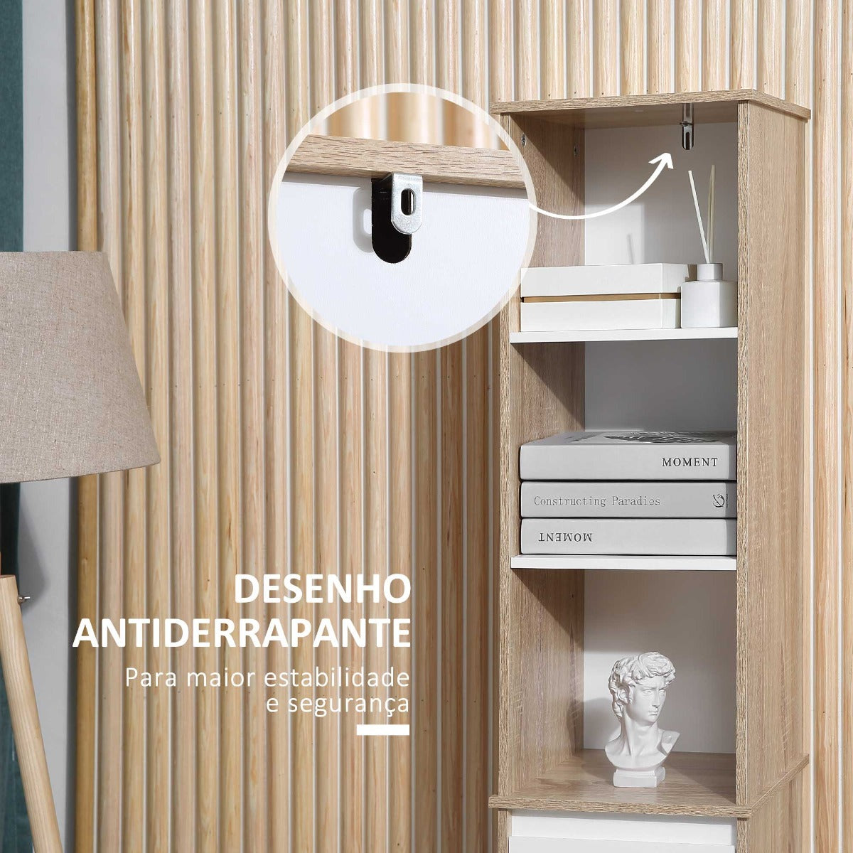 Armário Alto Talla - Design Minimalista - Leva-Me Contigo - Móveis & Decoração