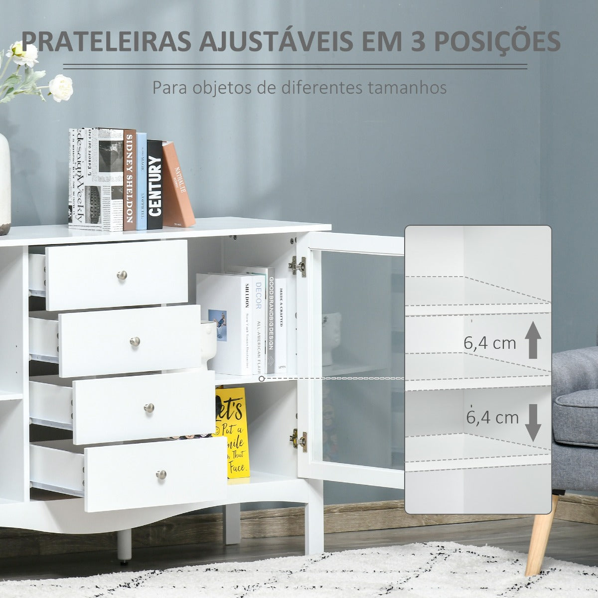 Aparador Belissi - Design Moderno