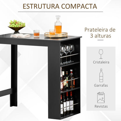 Mesa de Bar Bystel - Design Moderno - Leva-Me Contigo - Móveis & Decoração