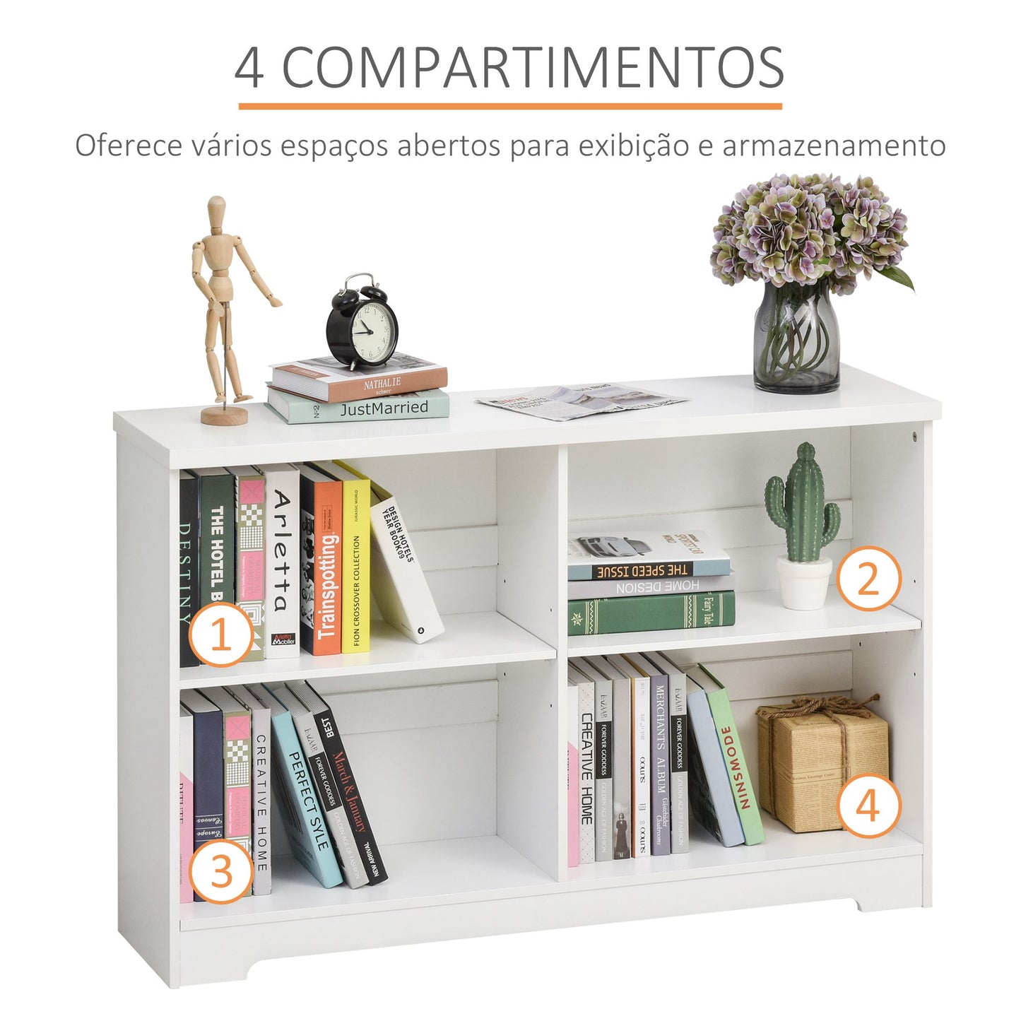 Estante Giorgino - Design Moderno - Leva-Me Contigo - Móveis & Decoração