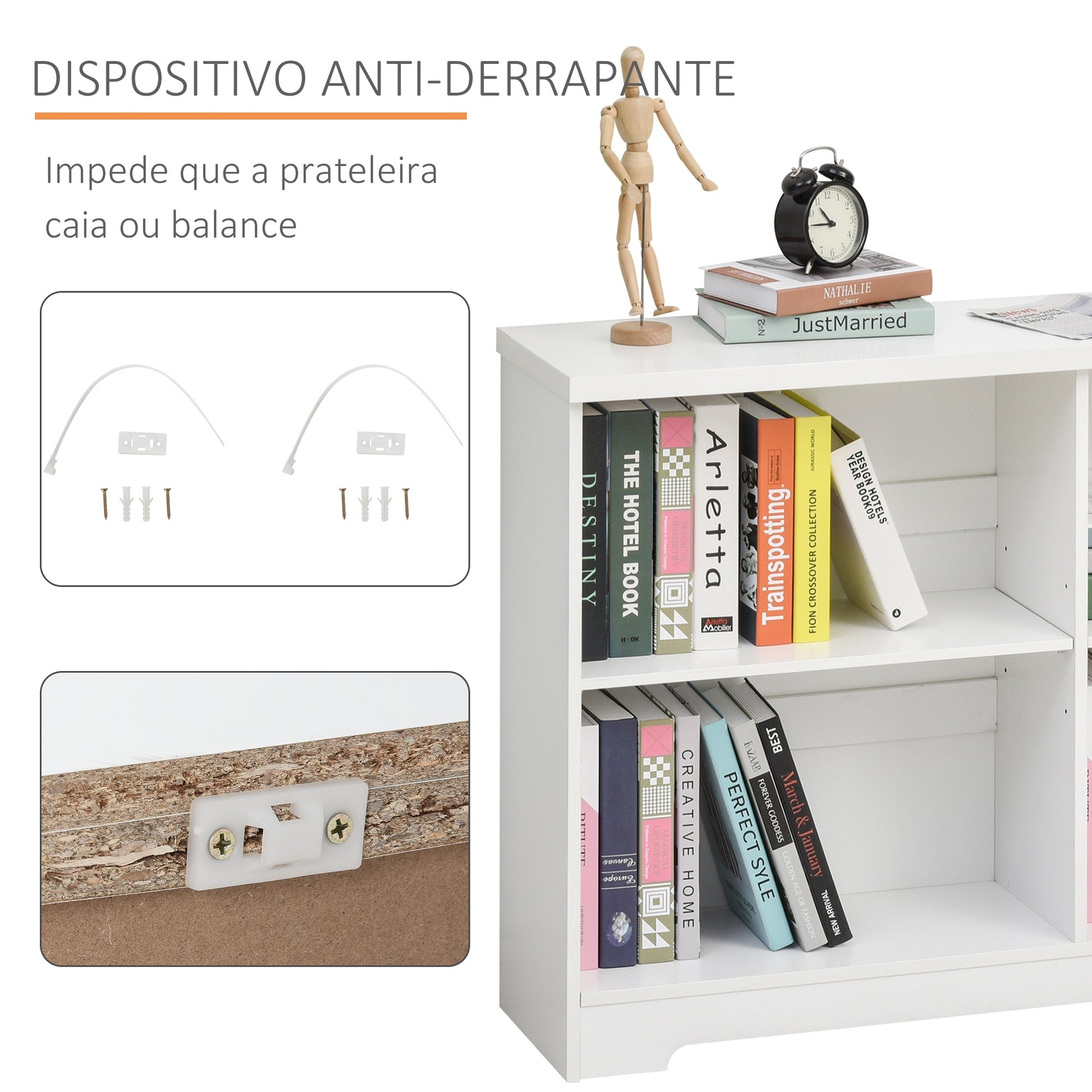 Estante Giorgino - Design Moderno - Leva-Me Contigo - Móveis & Decoração