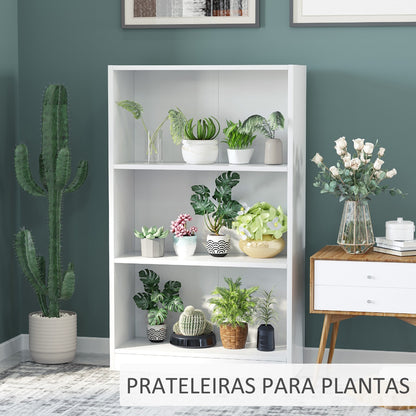 Estante Nostra - Branco - Design Minimalista - Leva-Me Contigo - Móveis & Decoração