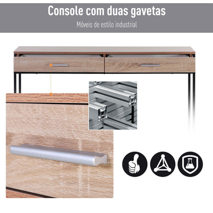 Consola de Entrada Bhakti - Design Industrial - Leva-Me Contigo - Móveis & Decoração