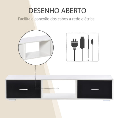 Móvel de TV Japan - 140cm - Design Moderno - Leva-Me Contigo - Móveis & Decoração