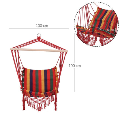 Poltrona Suspensa Multicor - Design Hippie