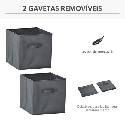 Estante Lelu de 4 Cubos - Design Nórdico - Leva-Me Contigo - Móveis & Decoração