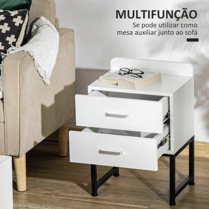 Mesinha de Cabeceira Damius - Design Moderno