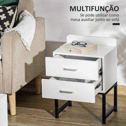 Mesinha de Cabeceira Damius - Design Moderno