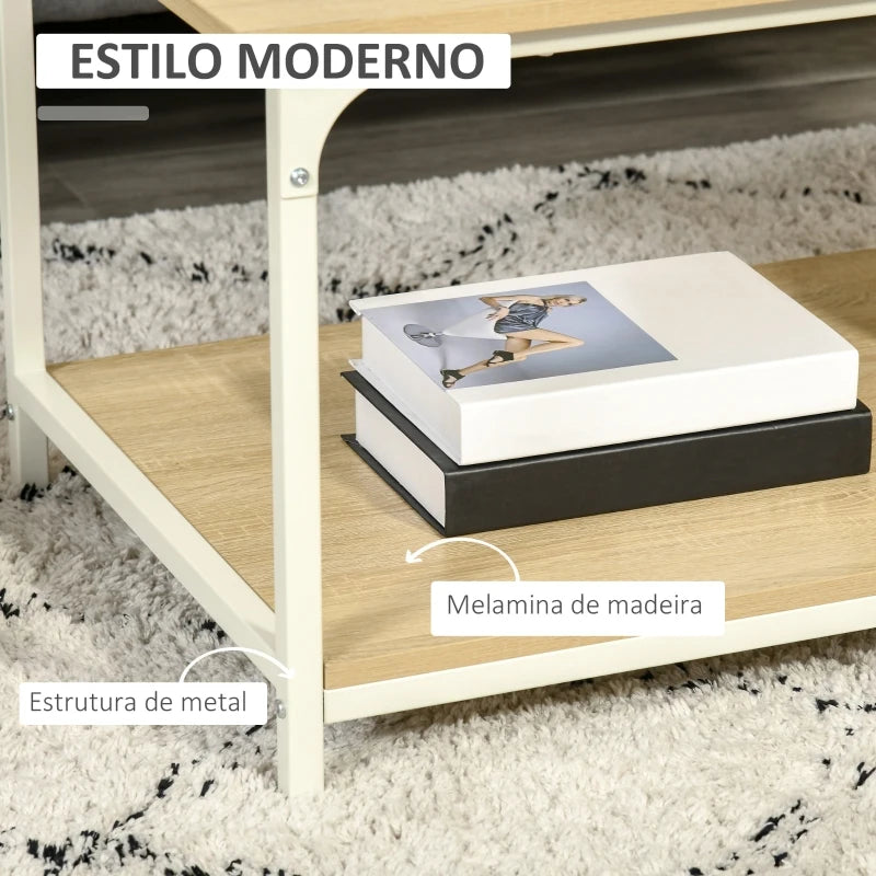 Mesa de Centro Bella - Design Moderno - Leva-Me Contigo - Móveis & Decoração