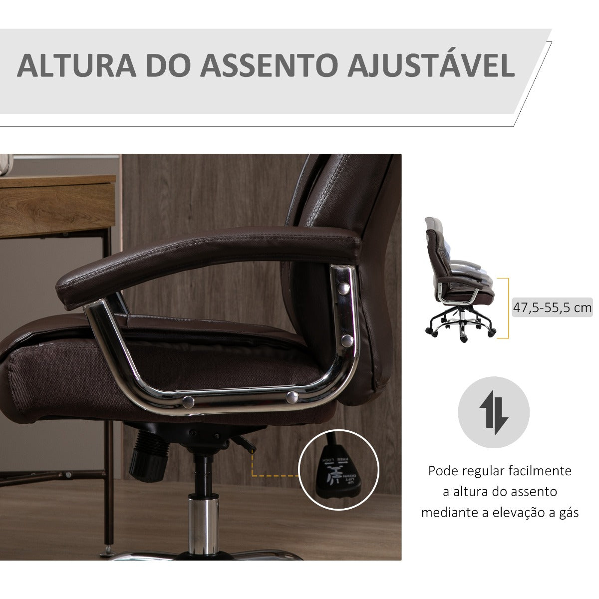 Cadeira Beska Reclinável e Elevatória - Design Contemporâneo - Leva-Me Contigo - Móveis & Decoração