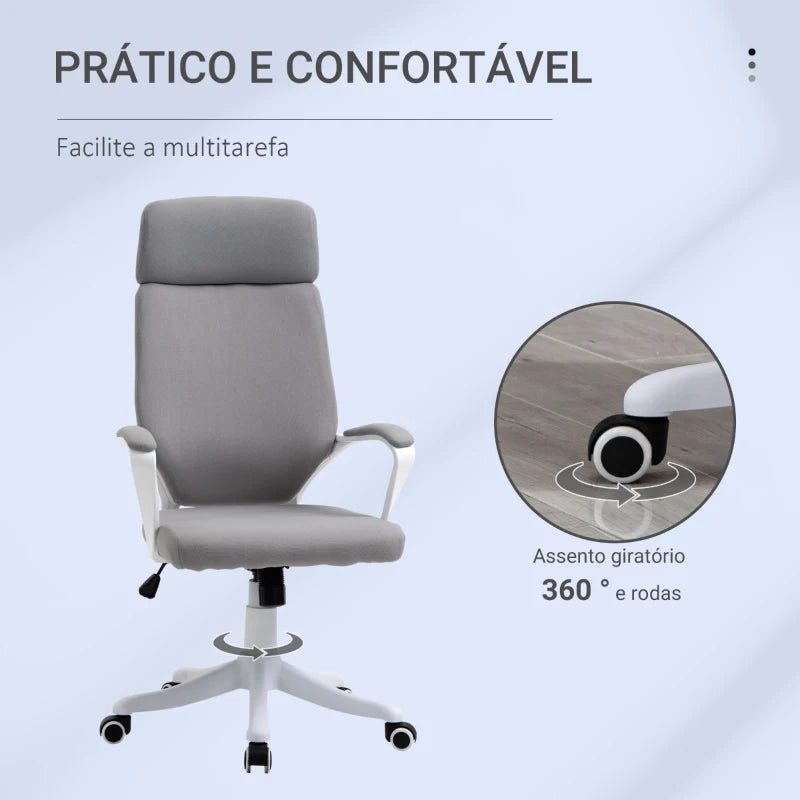 Cadeira Bispe Ergonómica com Apoio de Lombar - Design Moderno