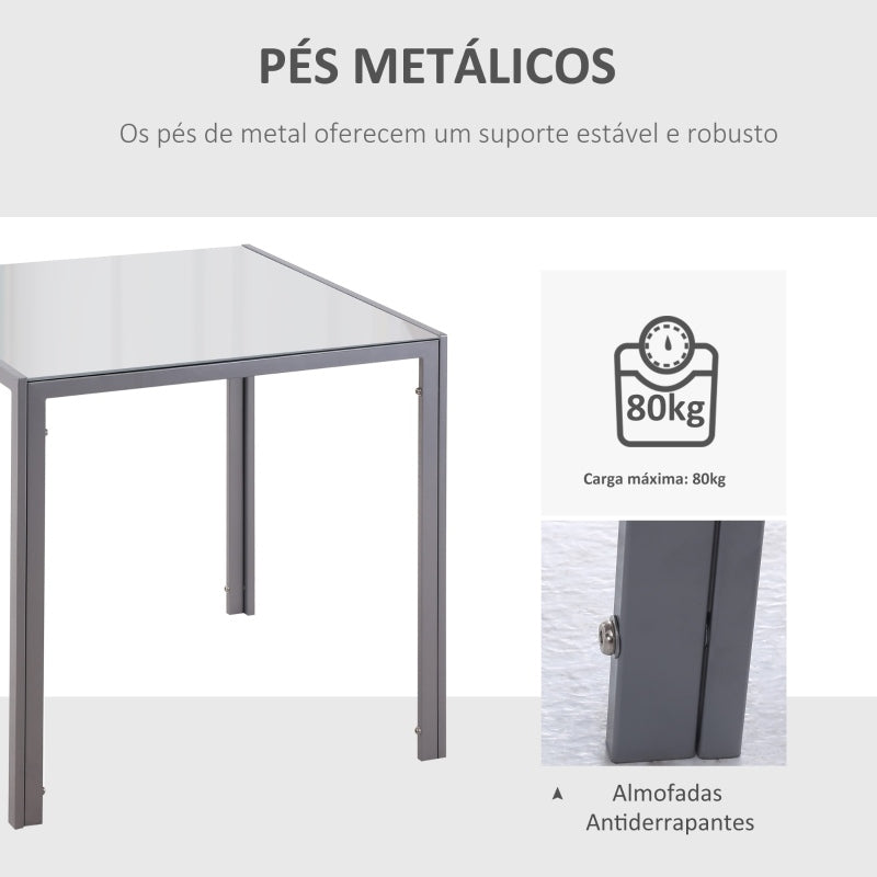 Mesa de Jantar Shadow - Design Moderno - Leva-Me Contigo - Móveis & Decoração