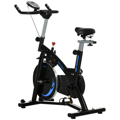 Bicicleta Estática com Ecrã LCD - Volante 10kg