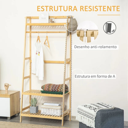 Charriot Elba em Bambú - Design Natura