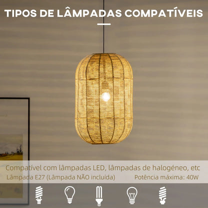 Candeeiro de Teto Cannes - Design Cannage