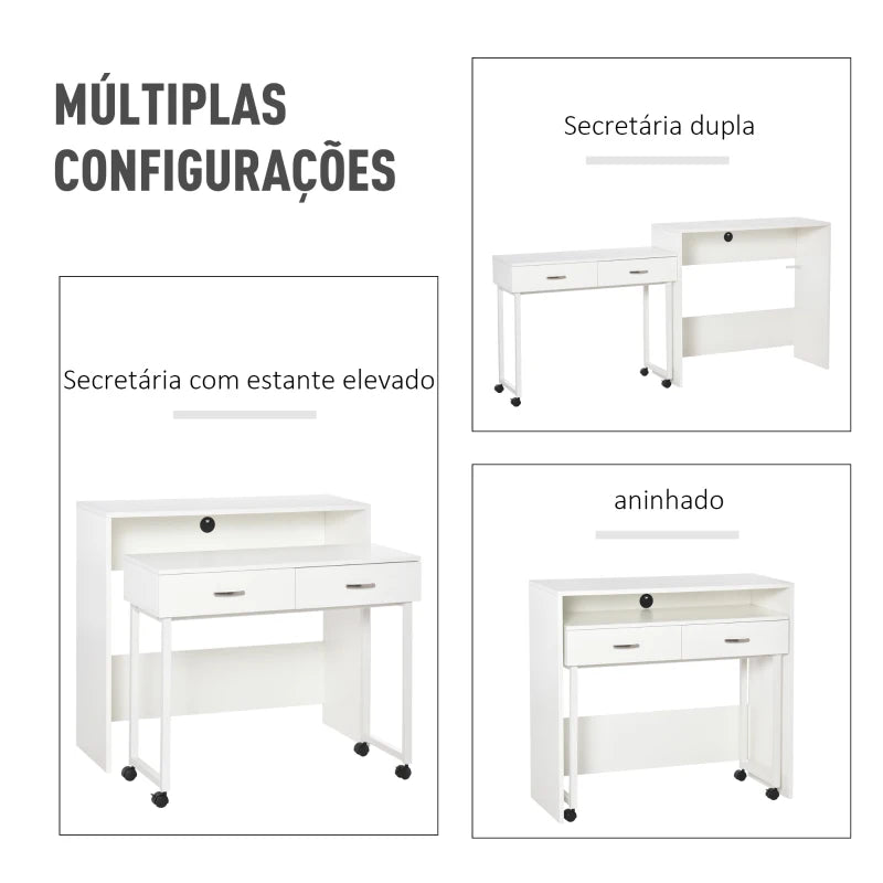 Conjunto de Secretária Linus - Design Nórdico