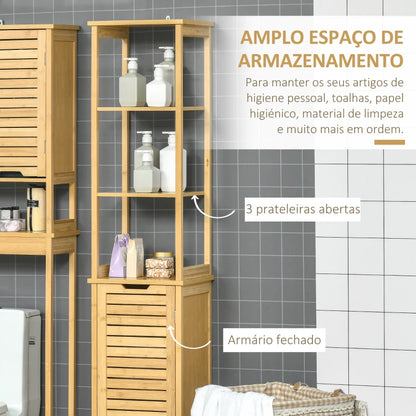 Móvel Alto Lama em Bambú - Design Natura